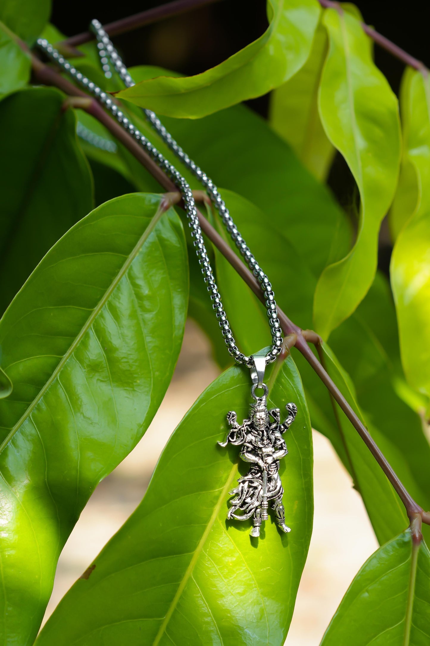 Mahakal Pendant With Chain - Bluetick Nexus Pvt Ltd