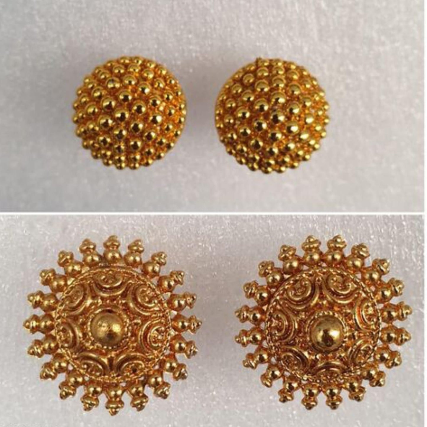 Trendy Gold Plated Earrings (Combo) - Bluetick Nexus Pvt Ltd