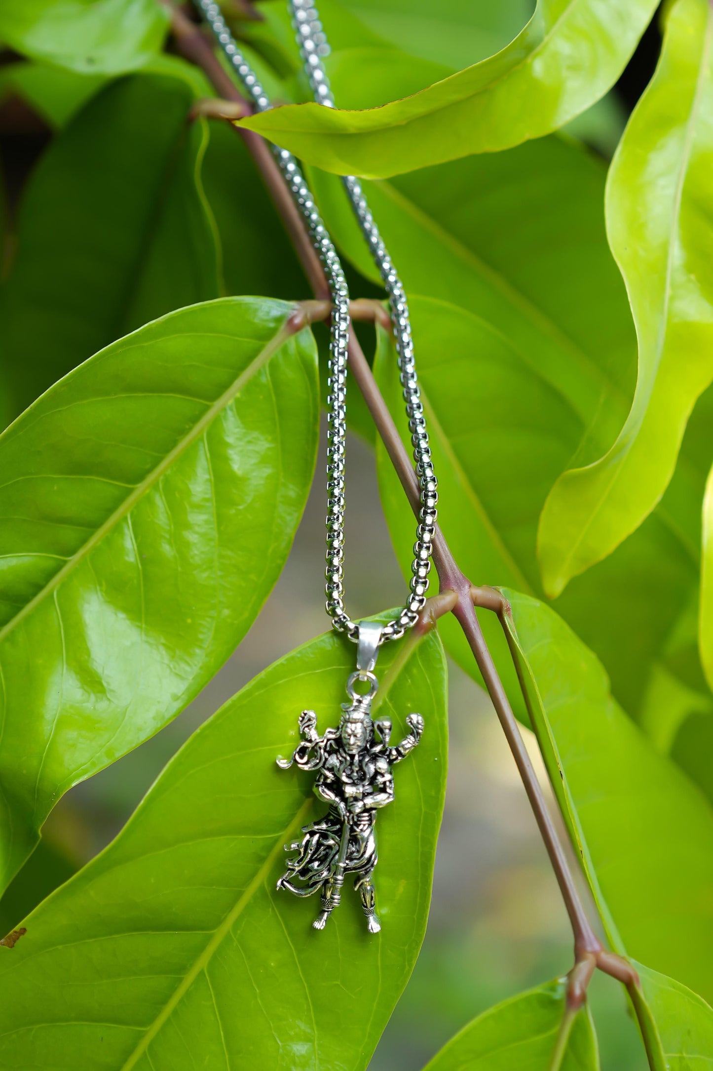 Mahakal Pendant With Chain - Bluetick Nexus Pvt Ltd