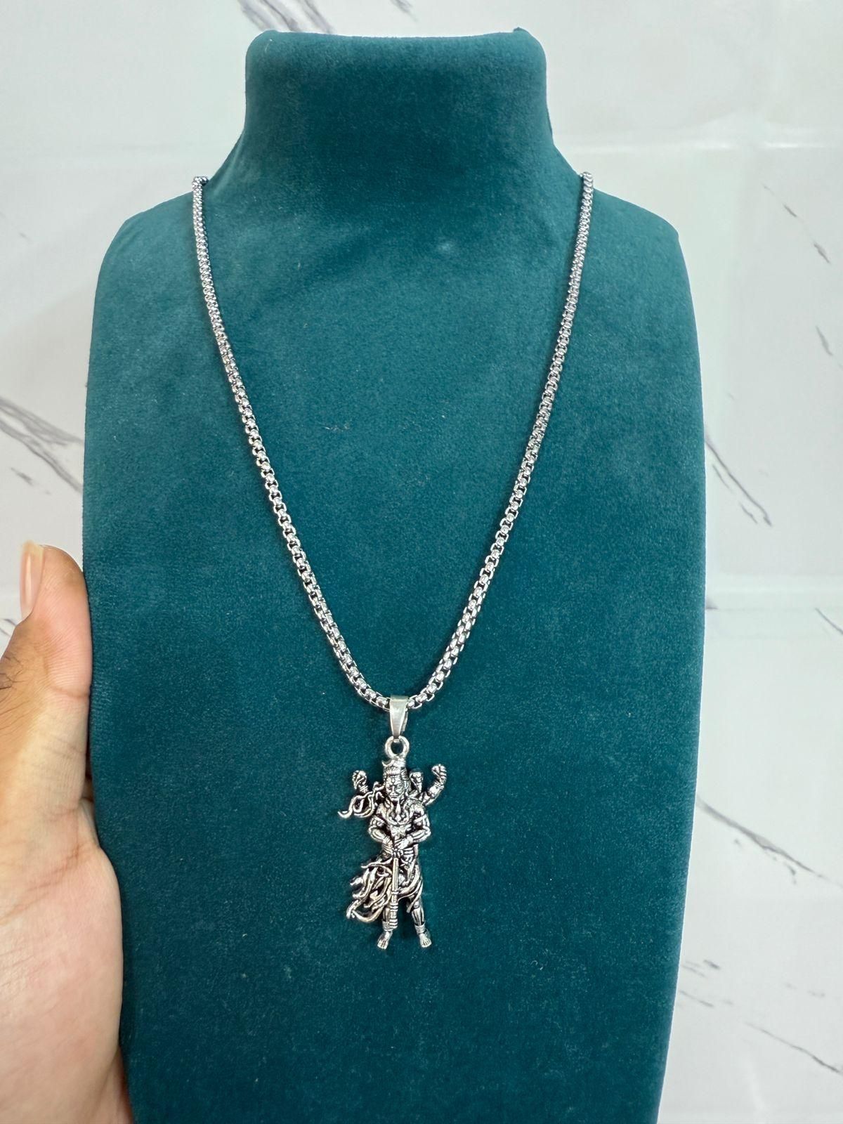 Mahakal Pendant With Chain - Bluetick Nexus Pvt Ltd