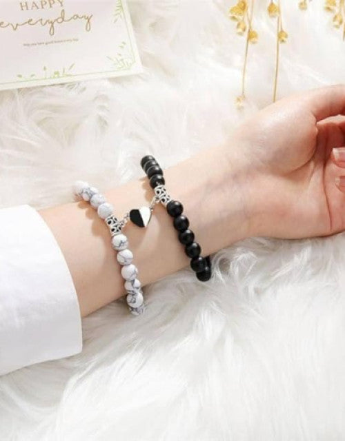 Attire Club Couple Magnetic Attraction Bracelets for Women Men - Bluetick Nexus Pvt Ltd