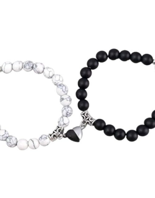 Attire Club Couple Magnetic Attraction Bracelets for Women Men - Bluetick Nexus Pvt Ltd