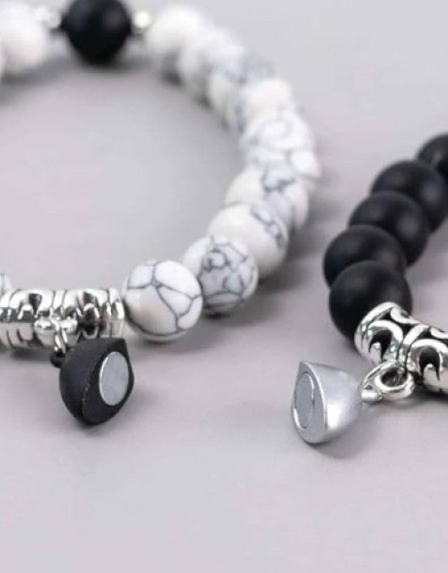 Attire Club Couple Magnetic Attraction Bracelets for Women Men - Bluetick Nexus Pvt Ltd
