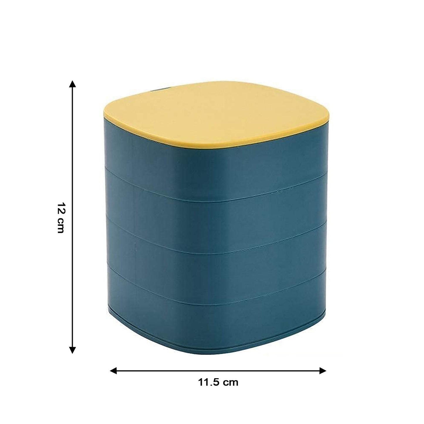 4 Layers Jewellery Box -Multicolor - Bluetick Nexus Pvt Ltd